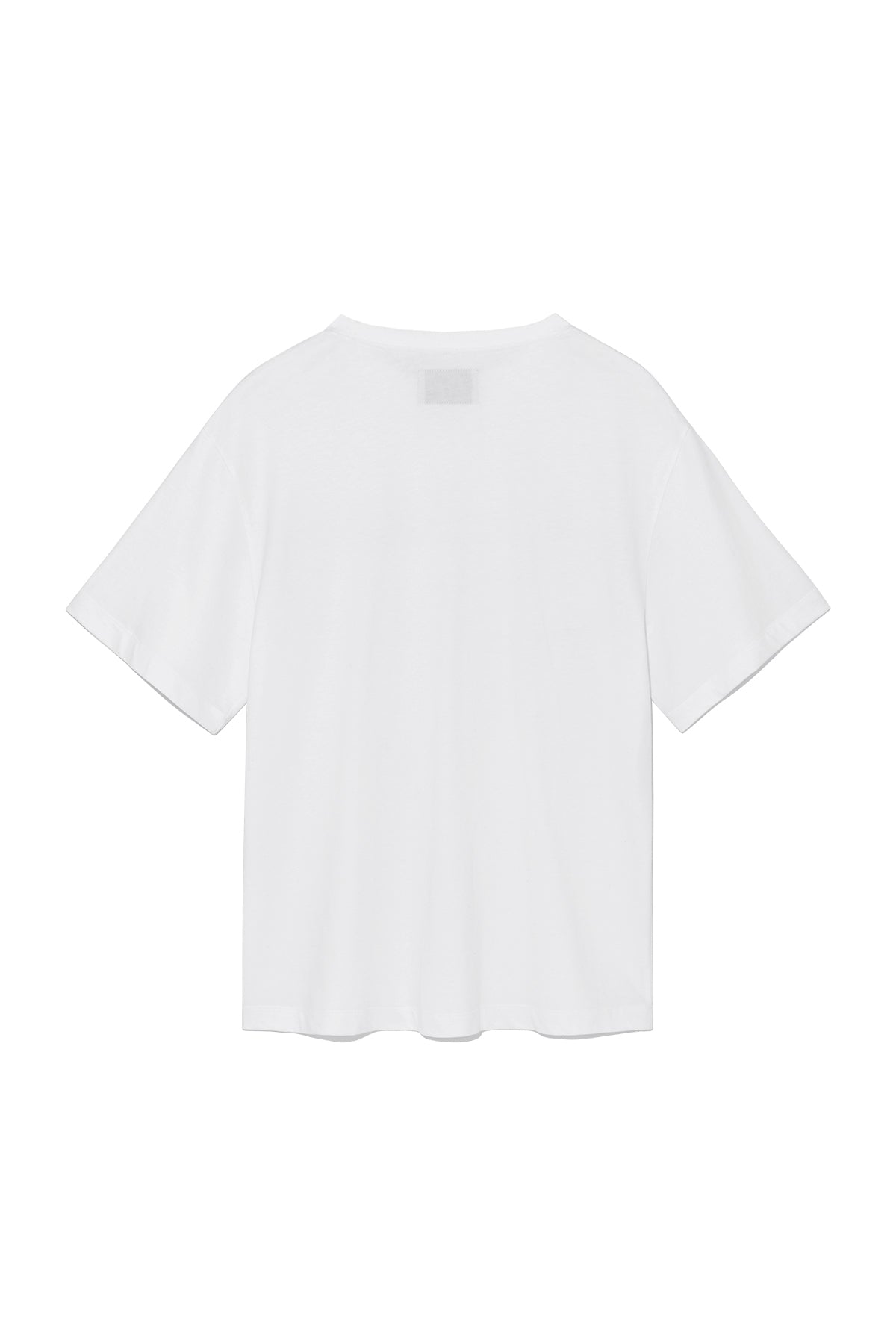 [matinkim] HALF TEXT LOGO TOP FOR WOMEN IN WHITE