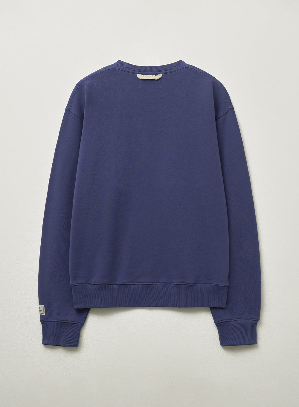 [satur] (W) Loren Small Logo Basic Sweatshirt - Purple