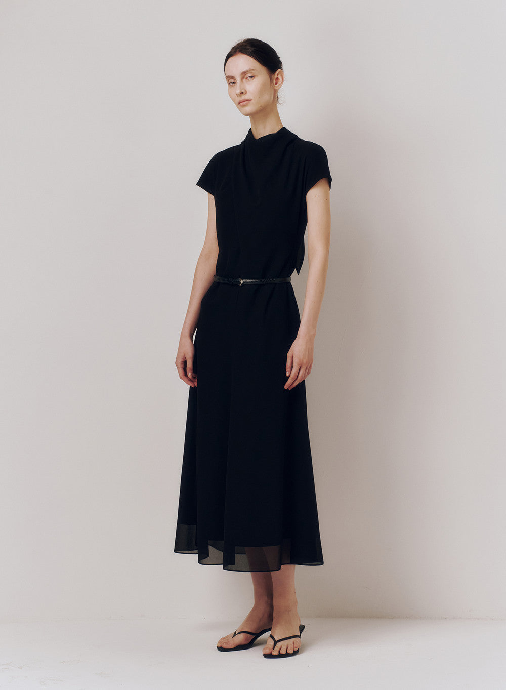 Kindersalmon Amy Dress Black