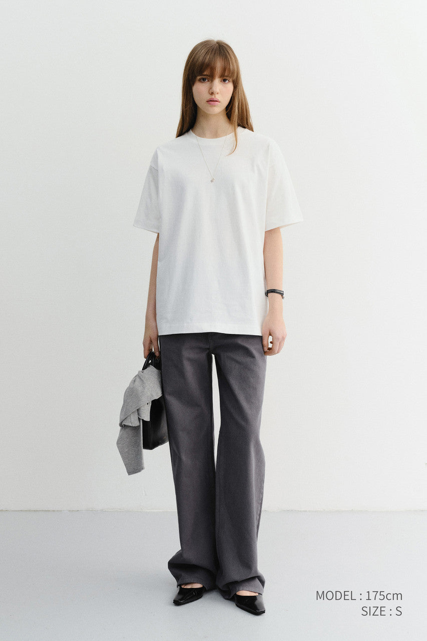 Dunst Unisex Essential Loose T-Shirt Off White
