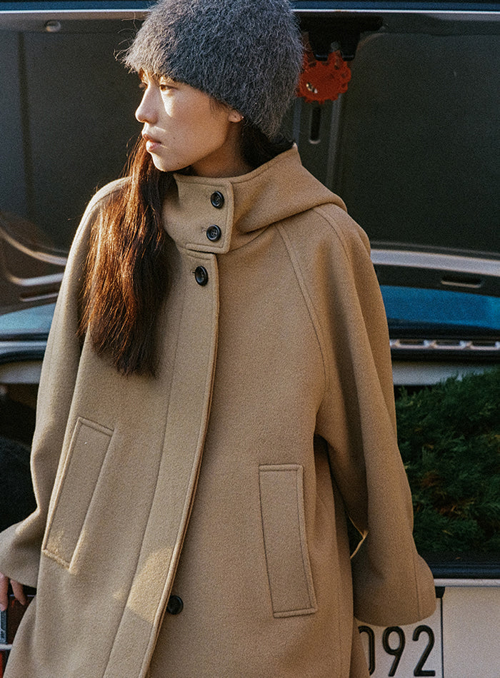 Mango Maniplease Nia Hood Coat