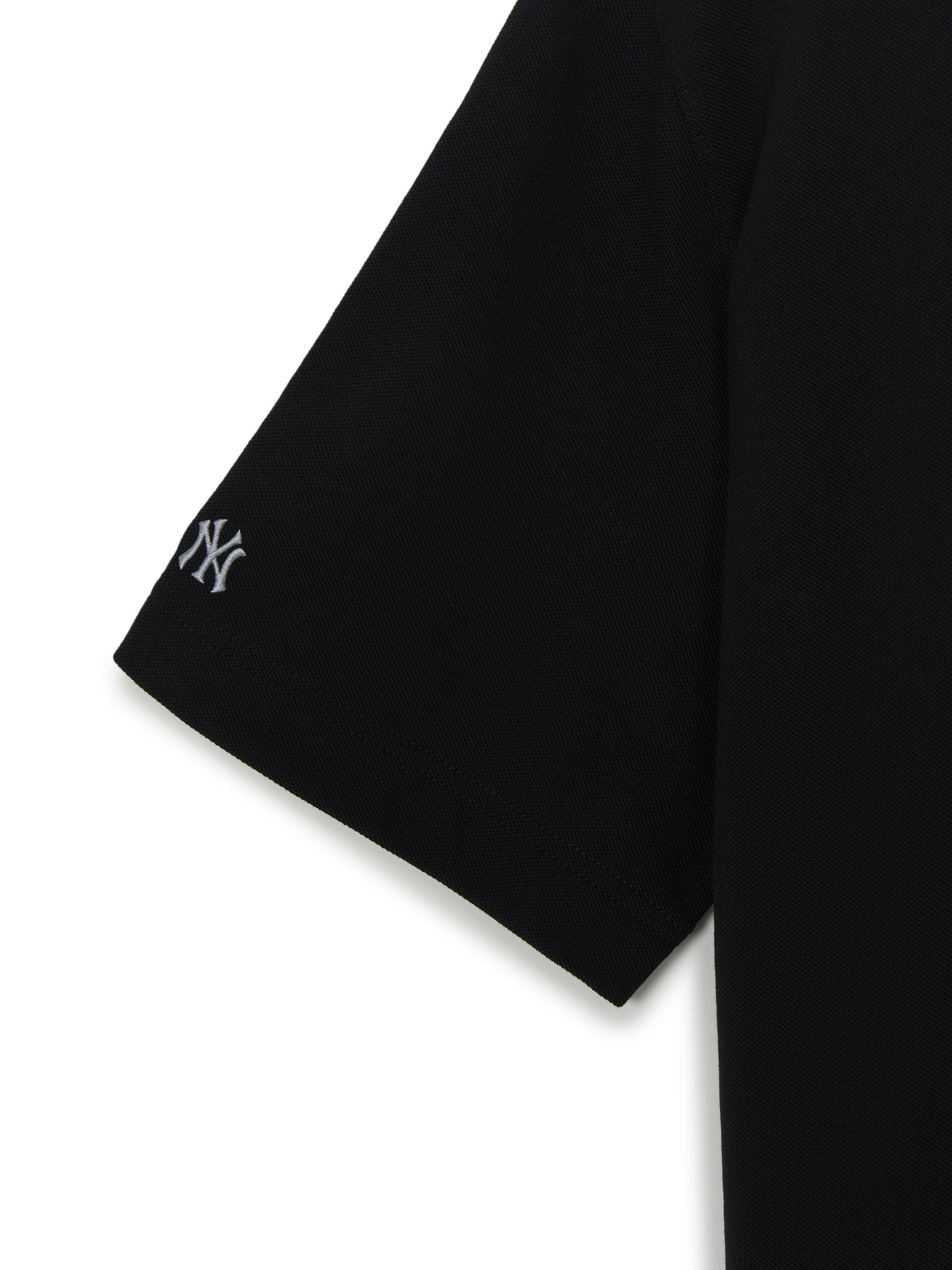 MLB Korea Varsity Small Cursive Over Fit Polo T-Shirts