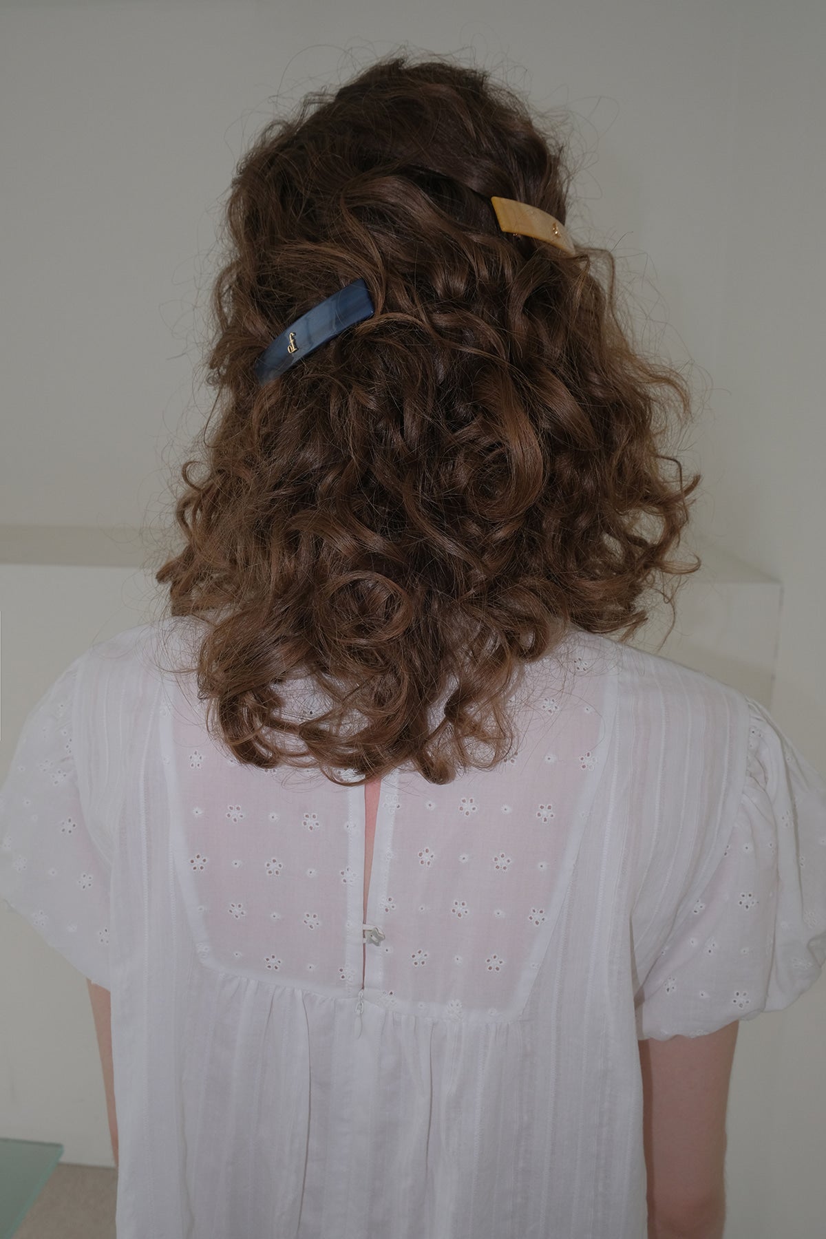 Overdueflair Of Logo Hair Pin by Mazzucchelli Yellow