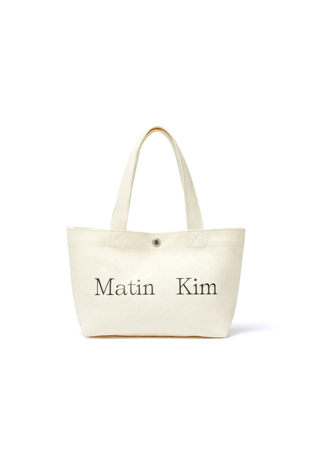Matinkim Matin Kim Matin Canvas Mini Tote Bag IN Ivory