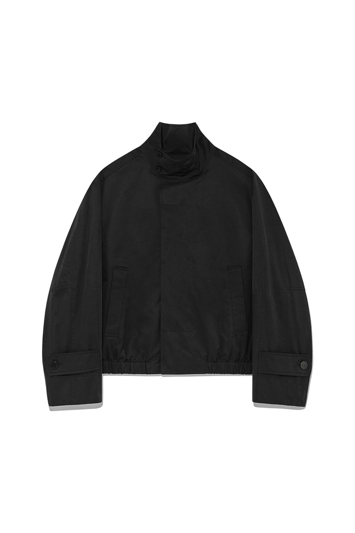Matinkim Trench Bomber Jumper For Women IN Black