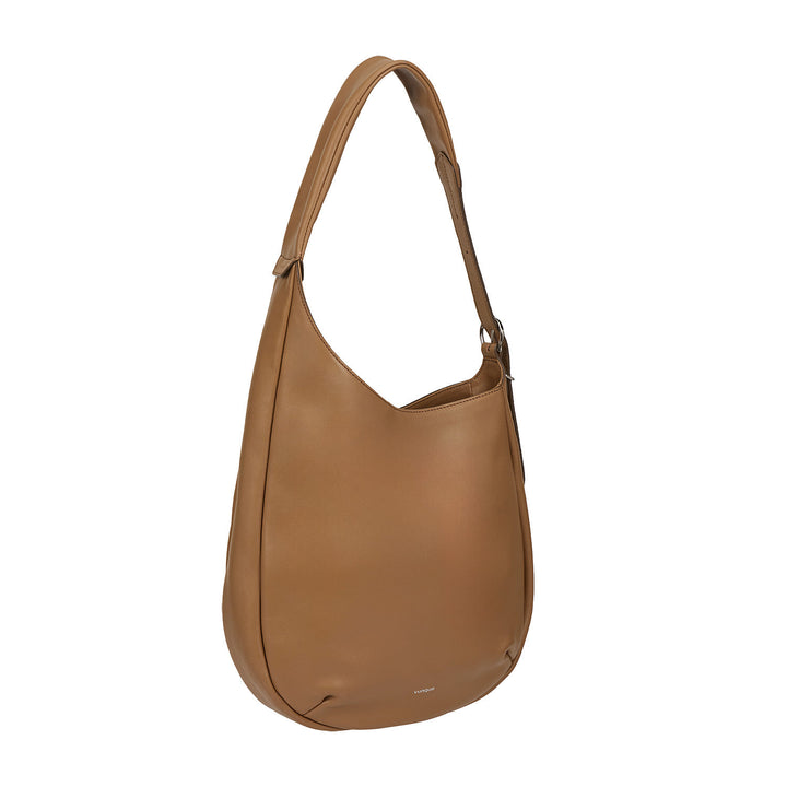 Vunque Halfmoon Aterre Hobo M Caramel Brown