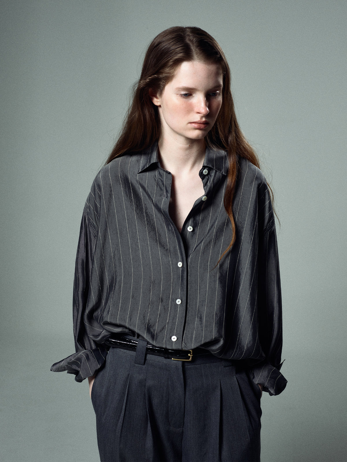 Nothing Written Lumie shirt (Charcoal)