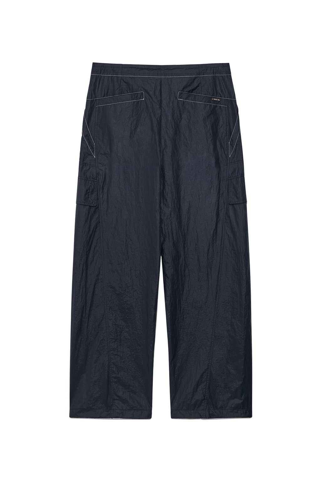 [matinkim] STITCH POINT NYLON PANTS FOR MEN IN NAVY