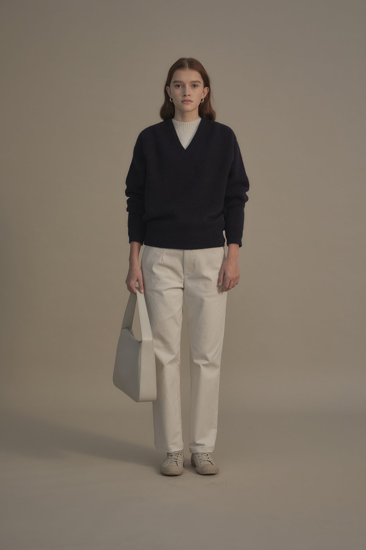 Nothing Written Pound alpaca sweater (French navy)