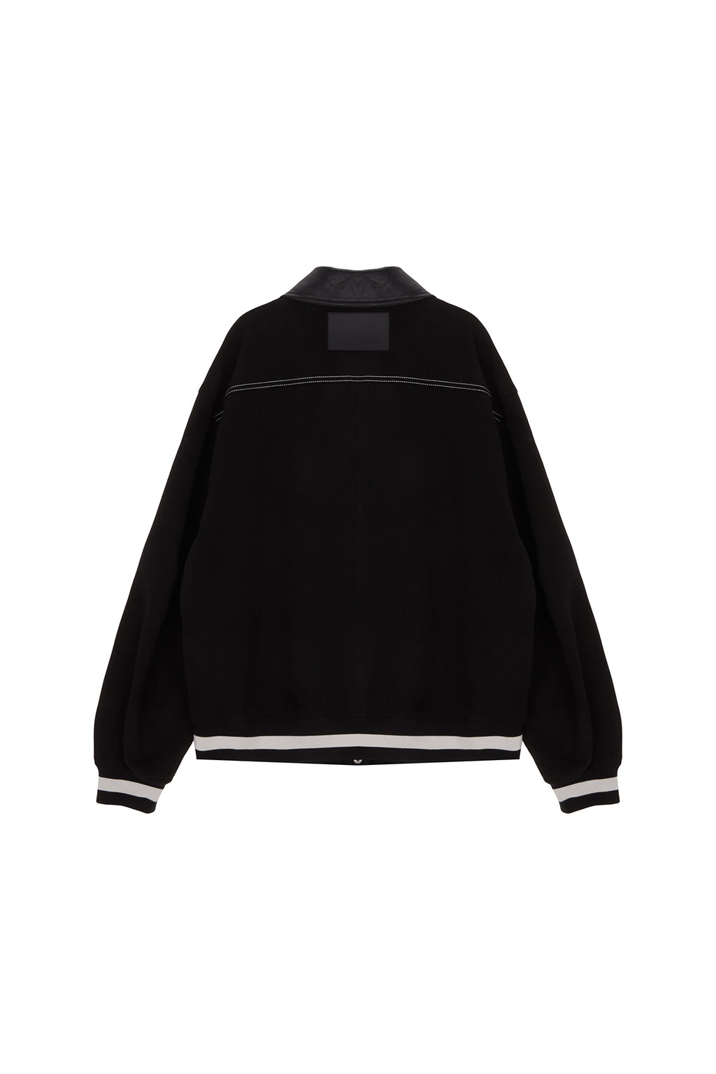 Matinkim Stitch Varsity Jumper IN Black