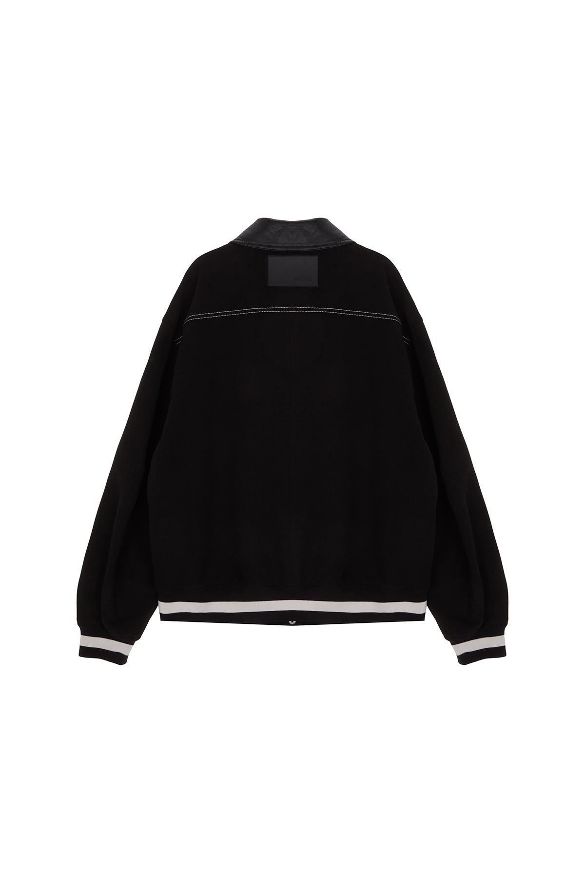 Matinkim Stitch Varsity Jumper IN Black