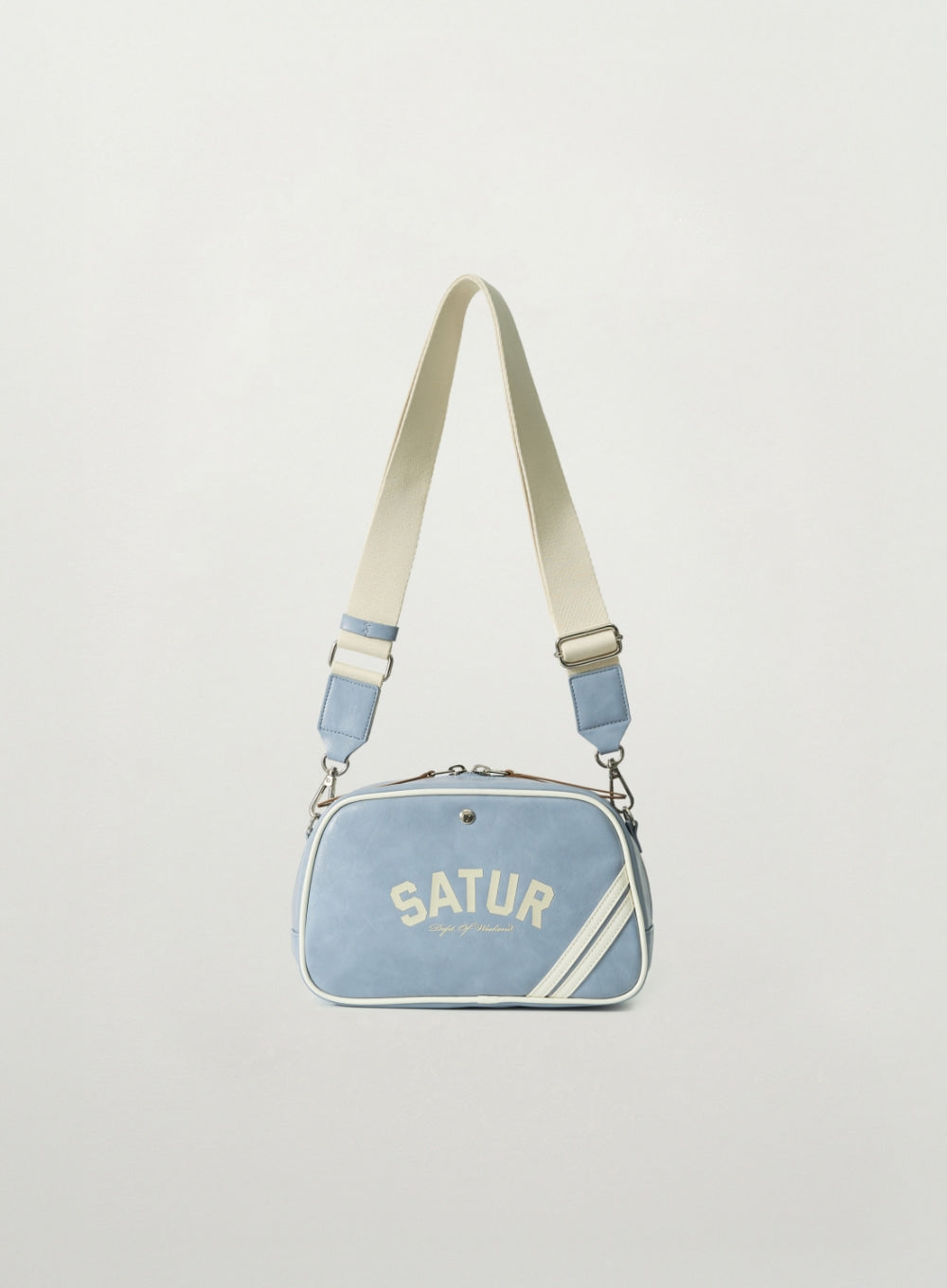 Satur Lawton Contrast Mini Cross Bag - Blue