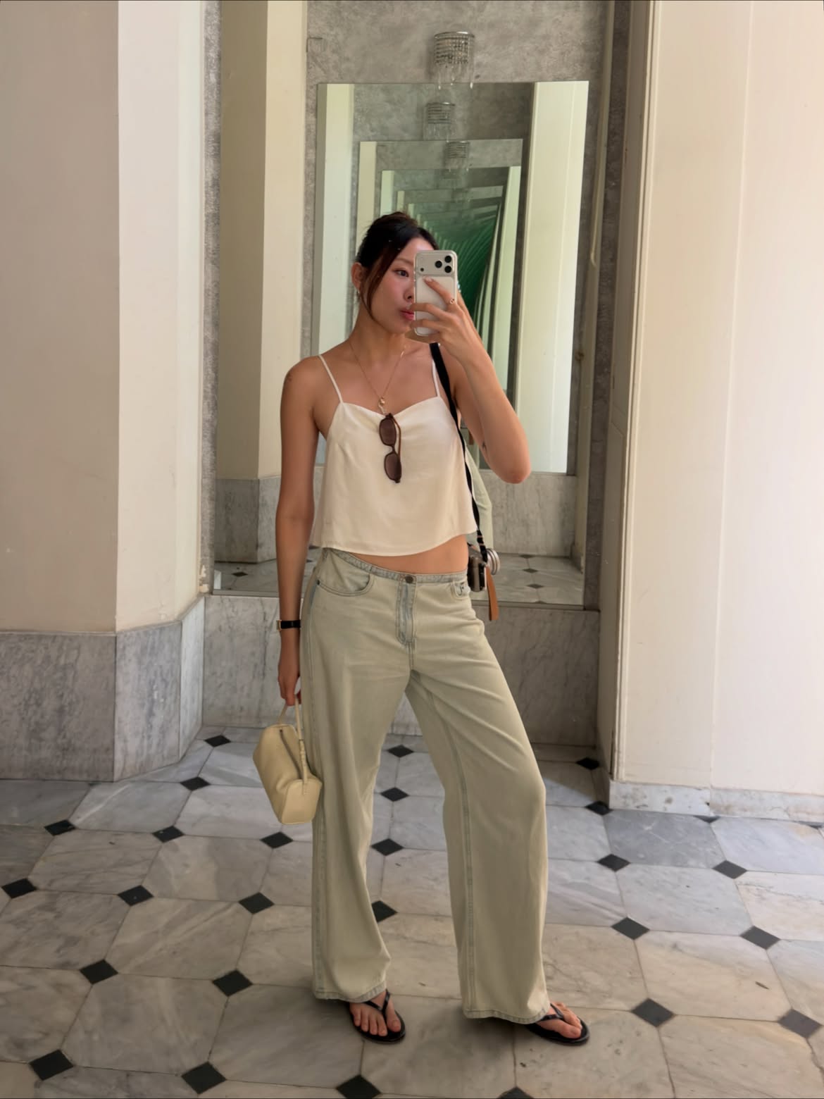 GLOWNY G Ella Strap Sleeveless (Ivory)