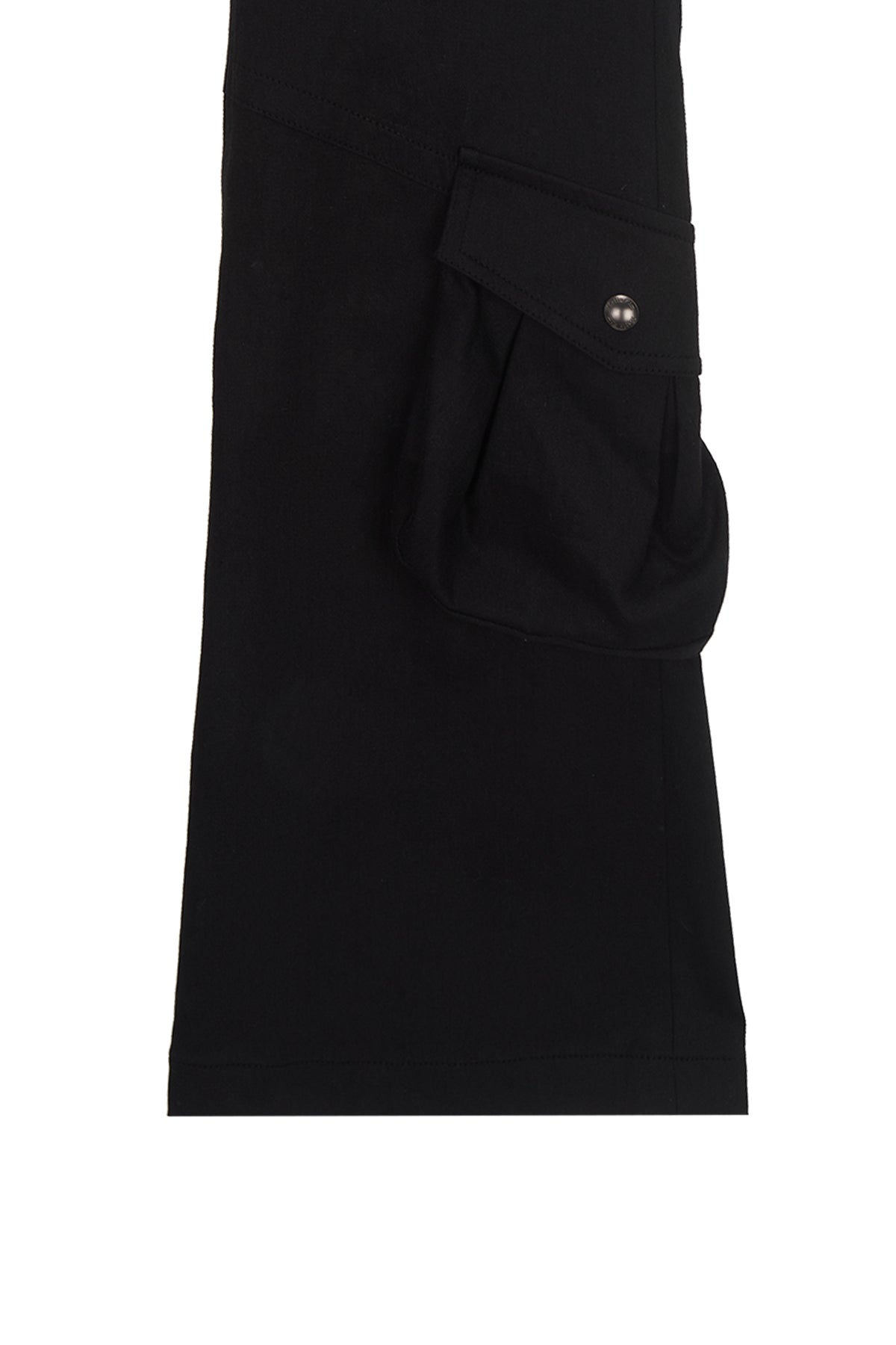 [matinkim] BOOTS CUT CARGO PANTS IN BLACK