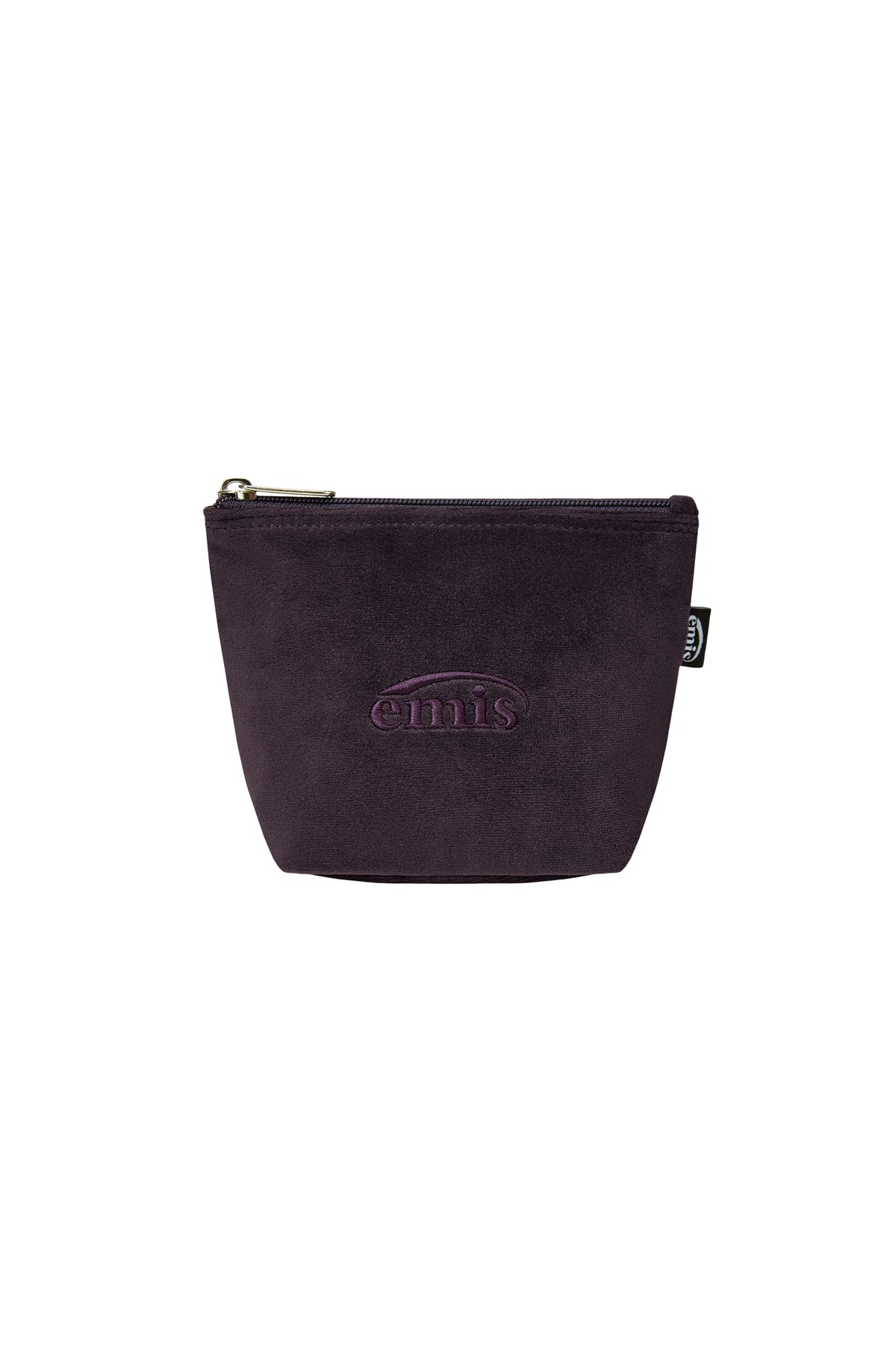 Emis Velvet Mini Pouch-Purple