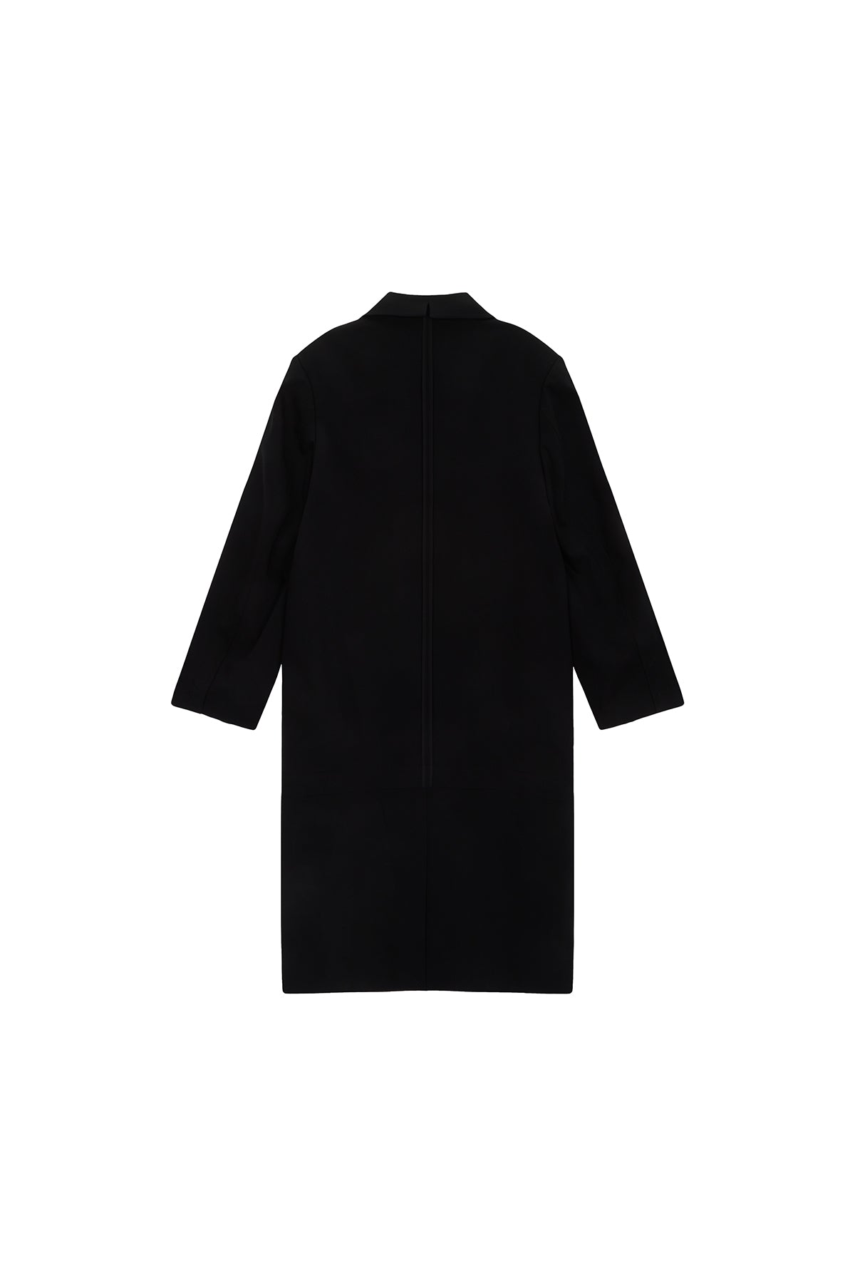 Matinkim Detachable Long Coat Jacket IN Black
