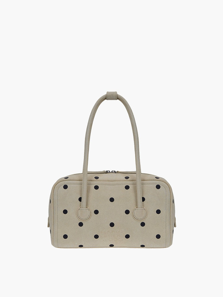 Margesherwood Soft Boston Small blond wood printed suede