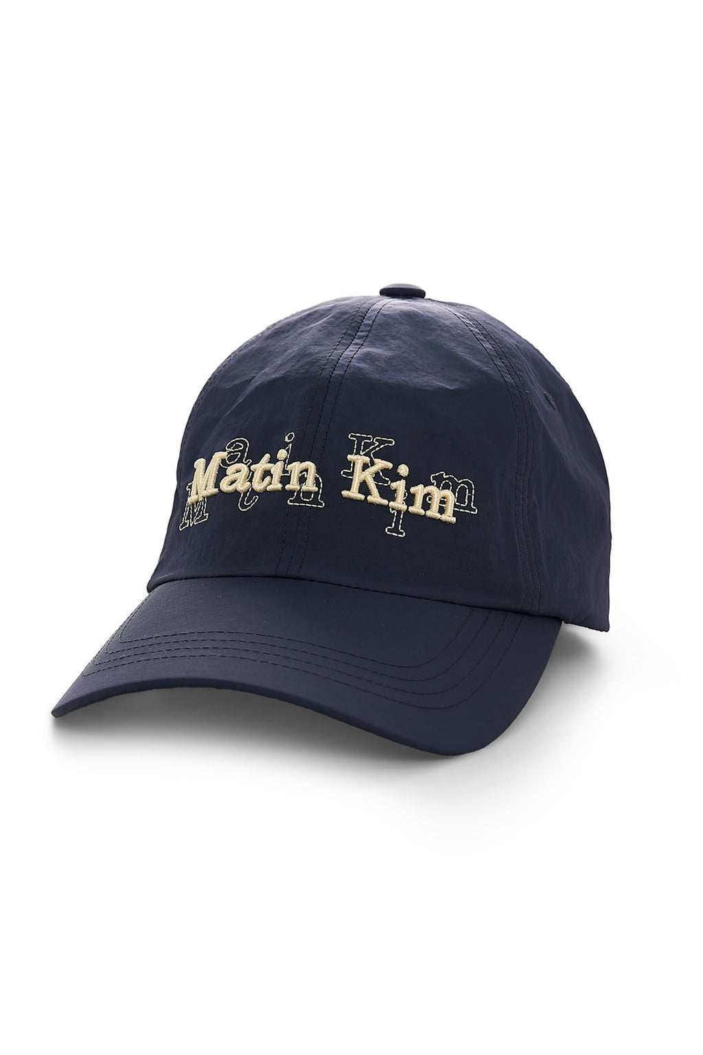 [matinkim] Overlay Logo Ball Cap IN Navy