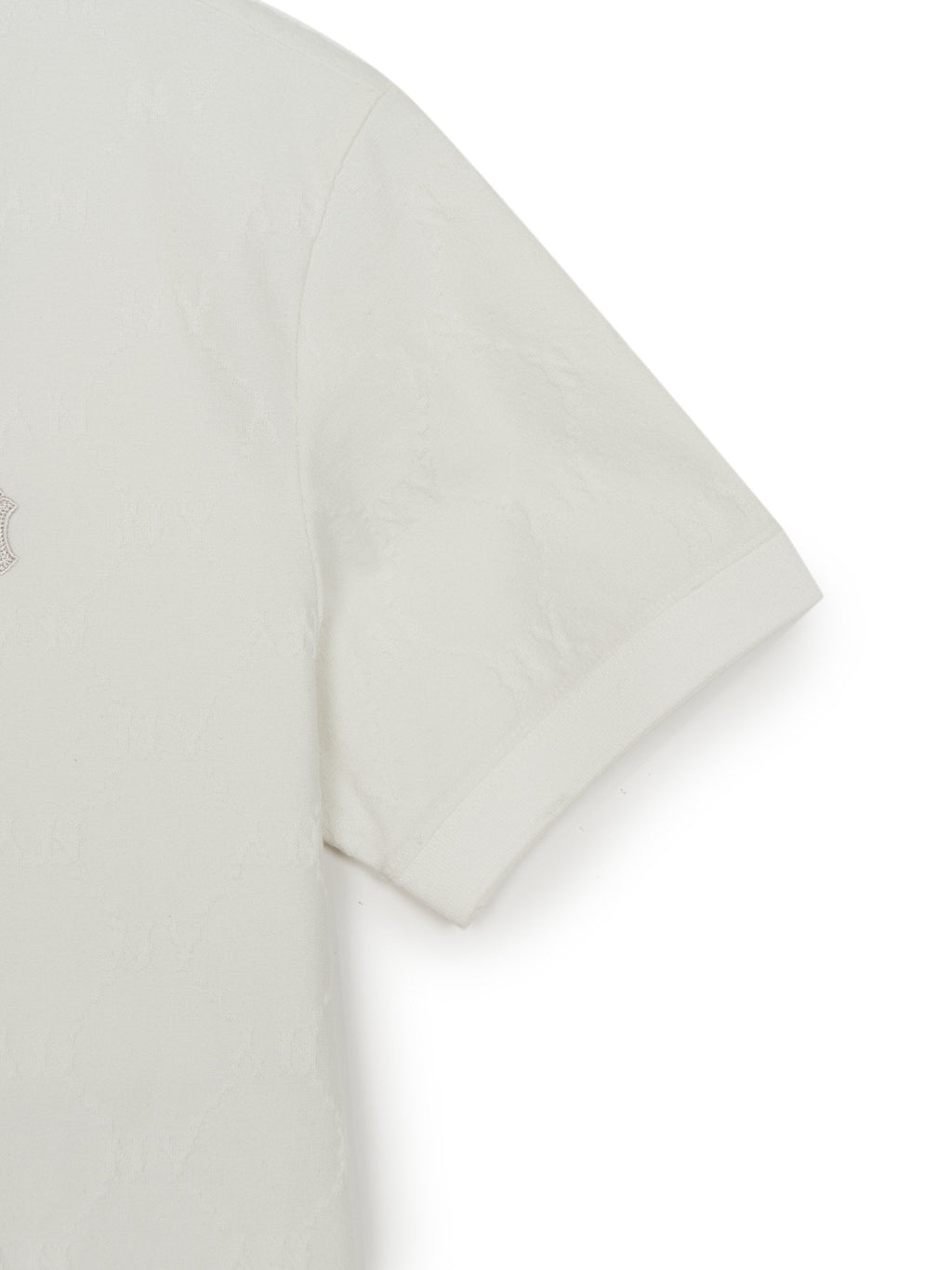 MLB Korea Dia Monogram Tonal Jacquard Polo T-Shirts