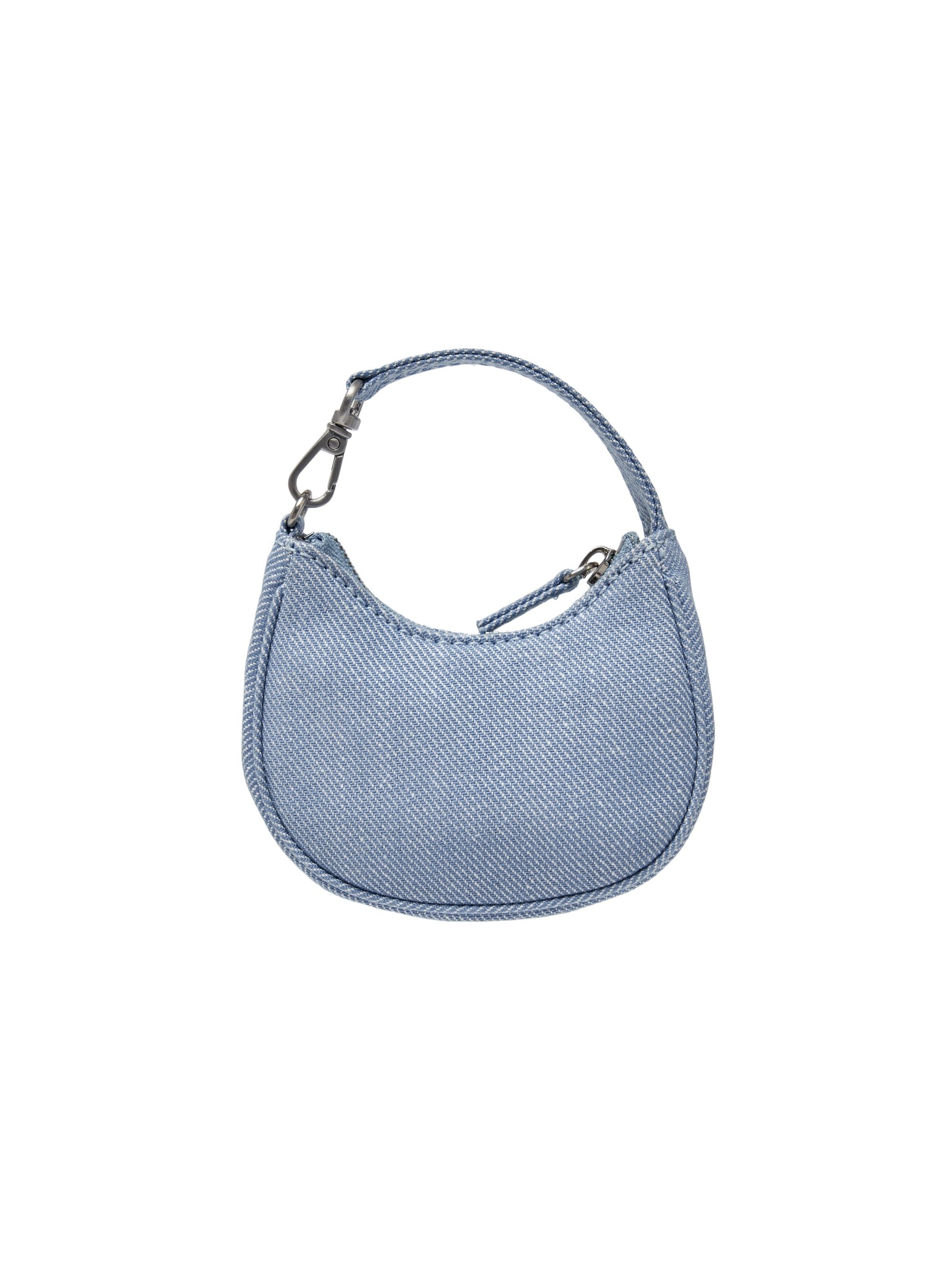 MLB Korea Basic Denim Mini Bag Keyring