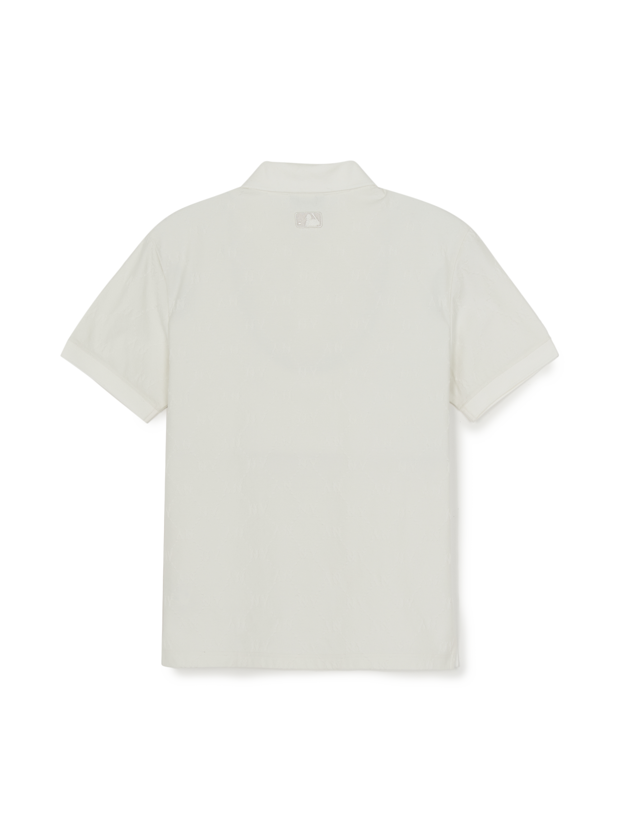 MLB Korea Dia Monogram Tonal Jacquard Polo T-Shirts
