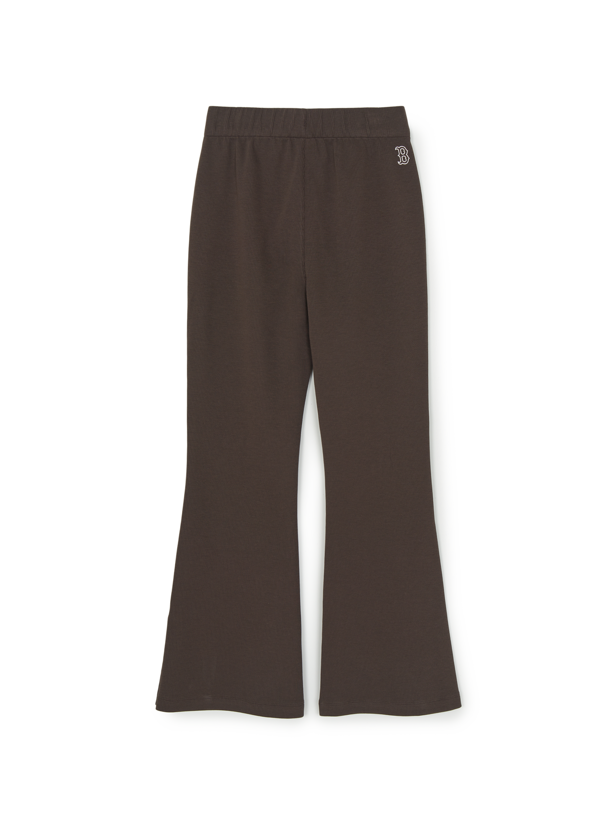 MLB Korea Women's Varsity Sportive Ribbed Flare Pants