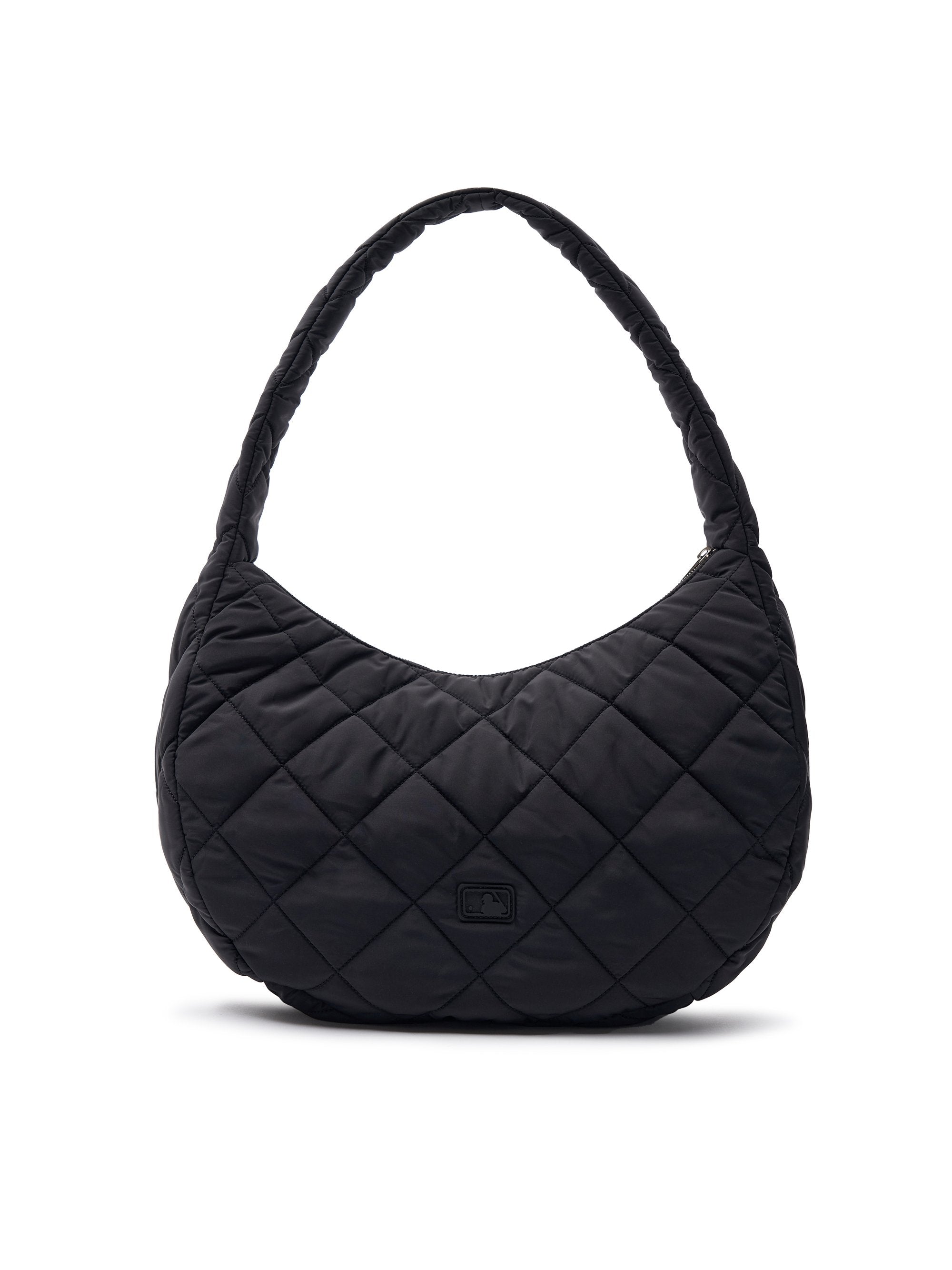 MLB Korea Padding Quilted L-Hobo Bag
