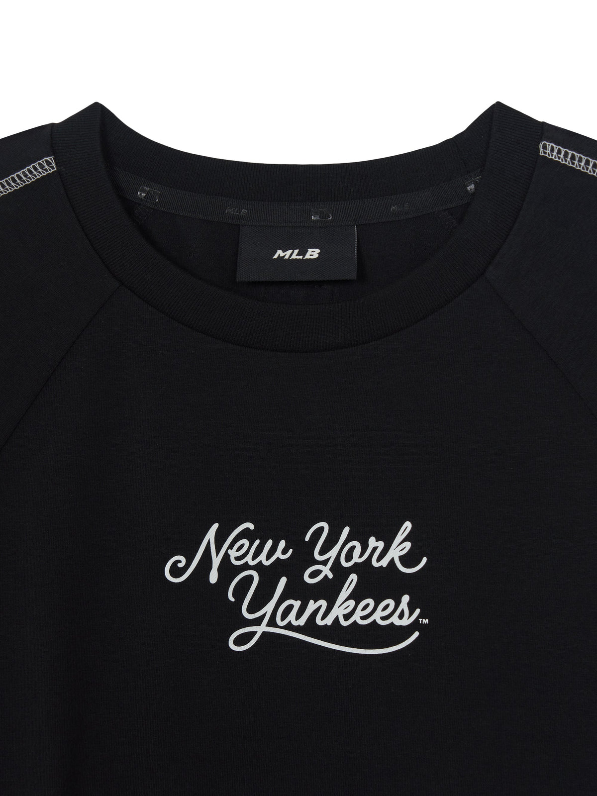 MLB Korea Women's Sportive Track Crop T-Shirt