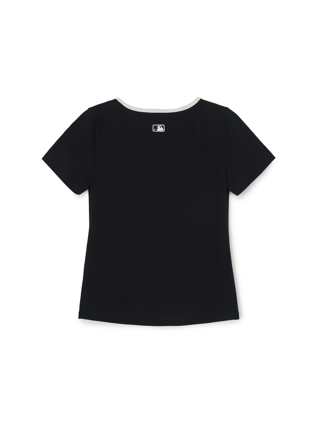 MLB Korea Women's Basic Square Neck Slim Fit T-shirt