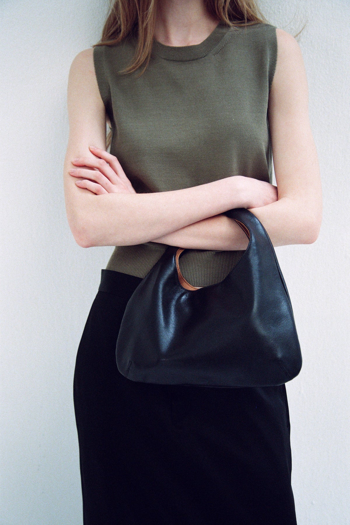 Facade Pattern East Tote Bag black