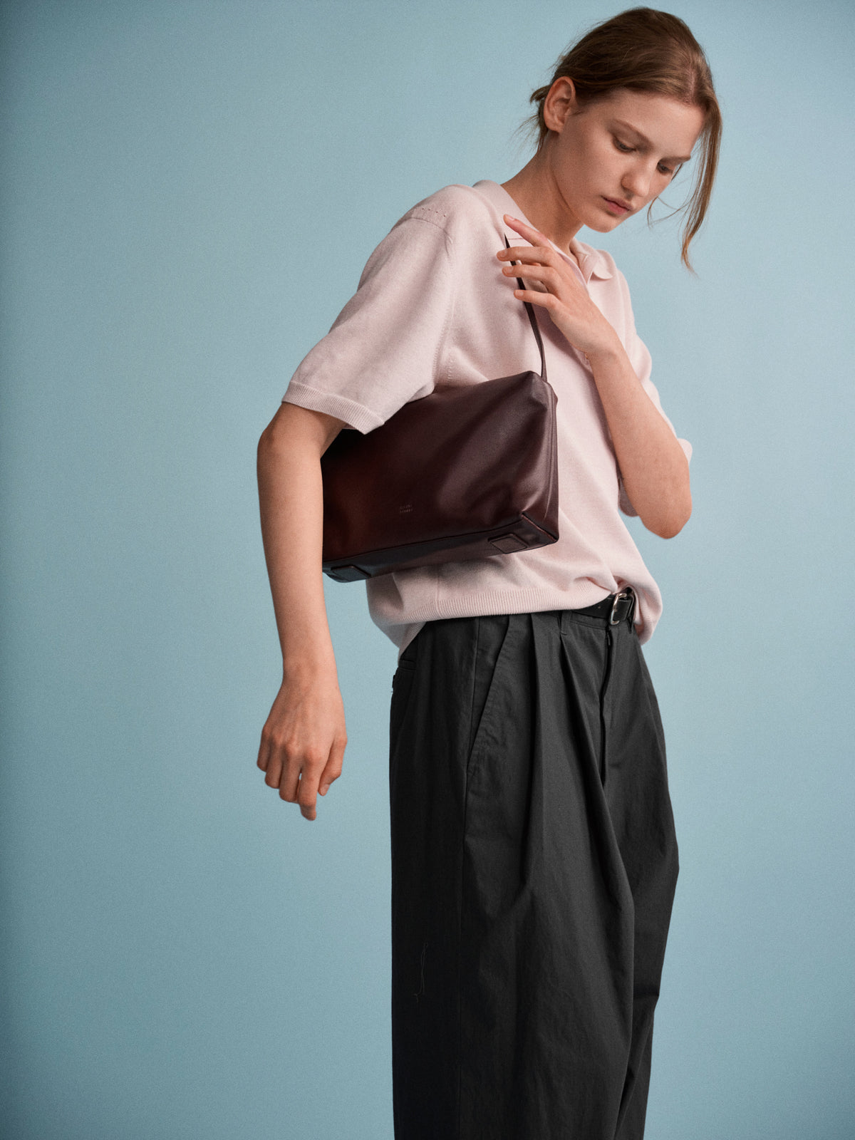 Facade Pattern Vintage Wayne Bag chocolate