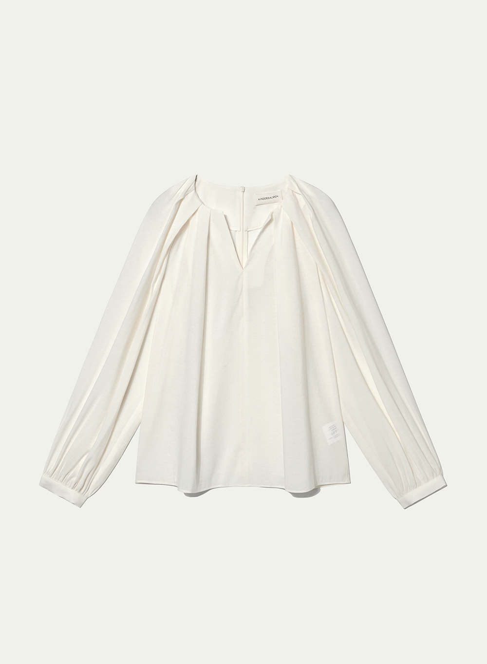 Kindersalmon Scabra Blouse White
