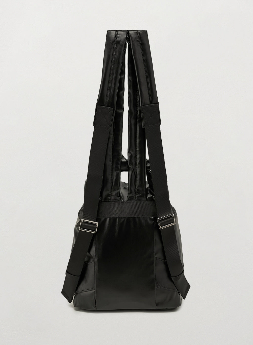 [satur] Drawstring Mini Backpack - Black