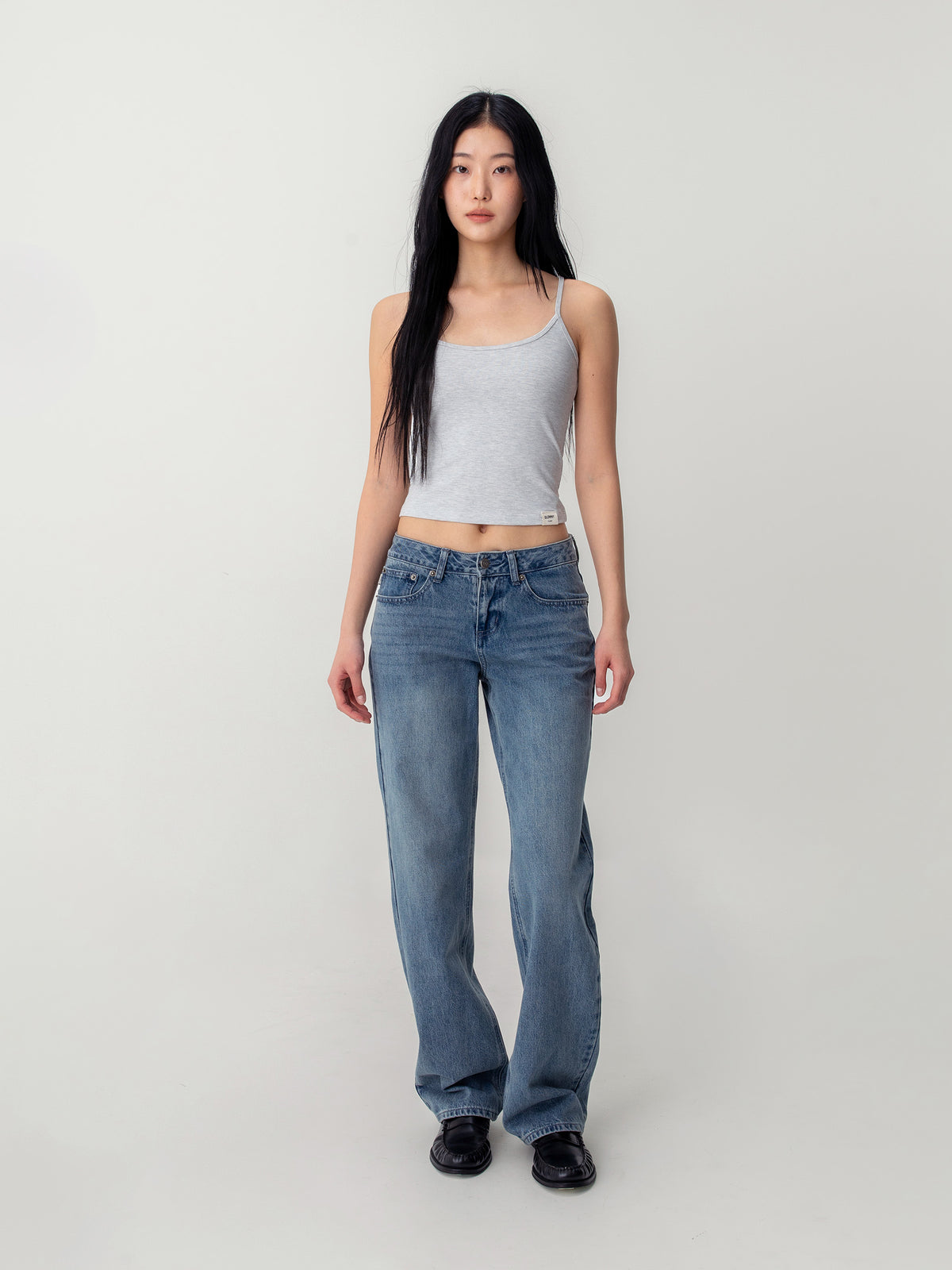 GLOWNY The Malissa Jeans (Washed Blue)