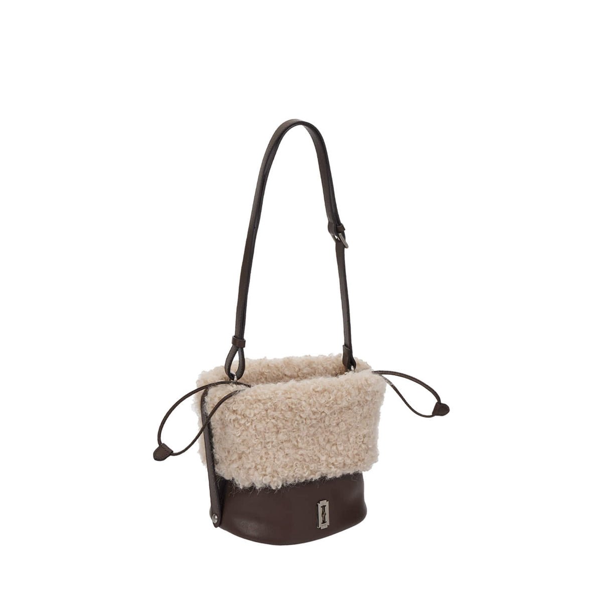 Vunque Perfec Fuzzy Shoulder S Brown