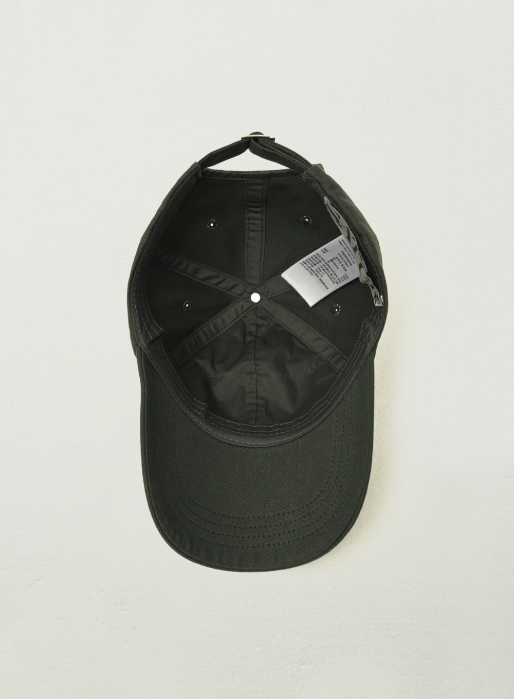 [satur] Classic Small Logo Ball Cap - Charcoal