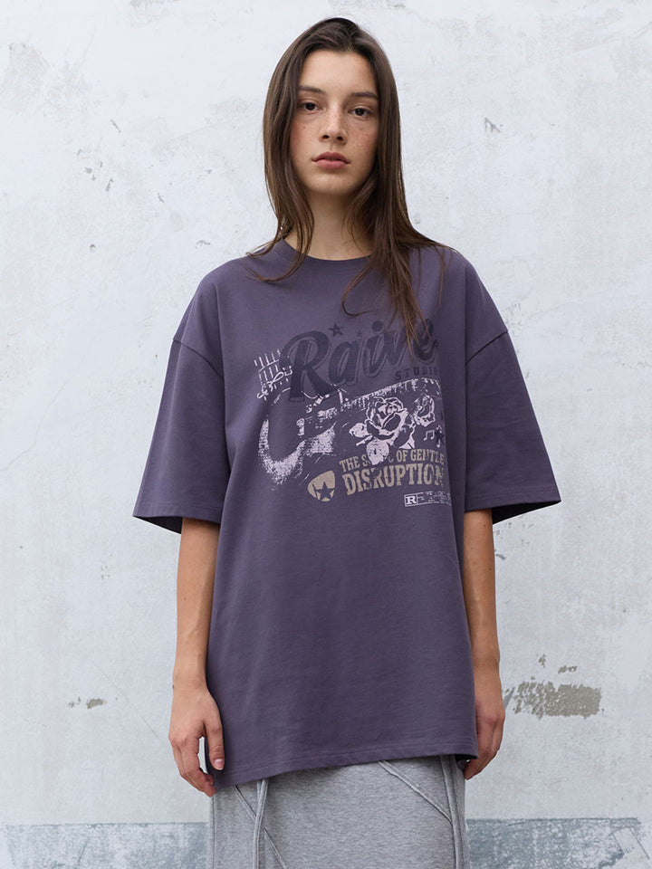 Raive Melody Graphic T-shirts