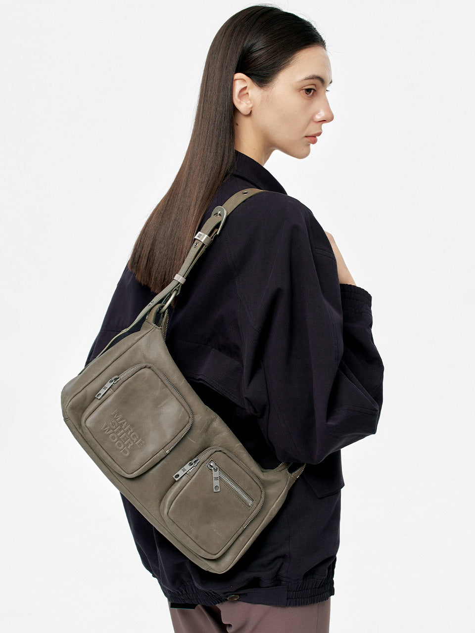 Margesherwood Outpocket Hobo etoffe pull-up
