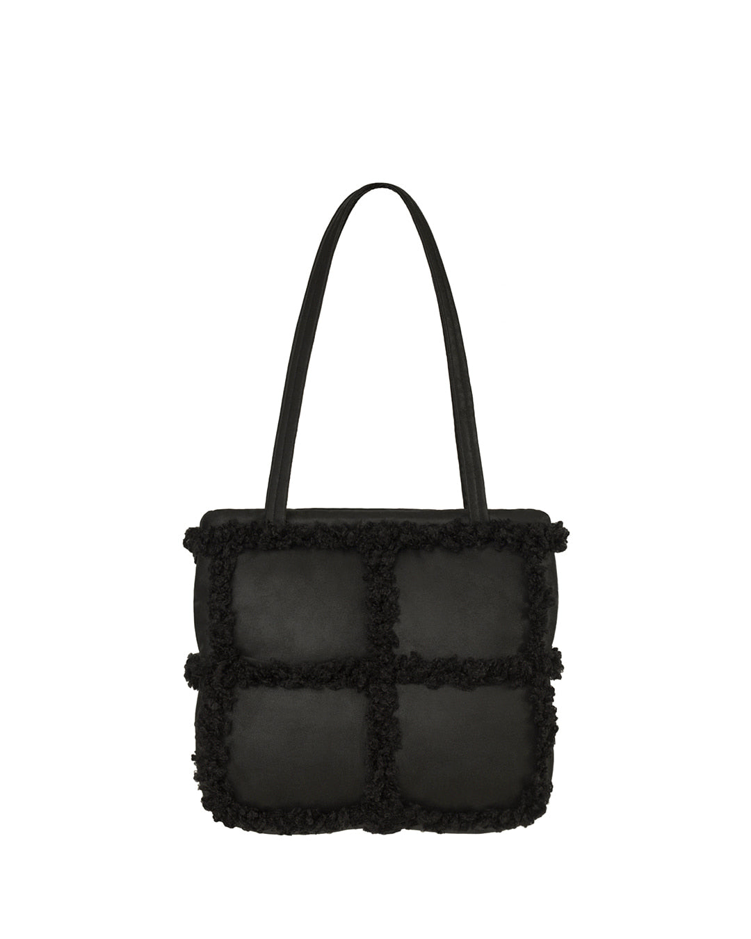 [standoil] Bubble Bag Mini · Bubble Bag Mini / Black Fur
