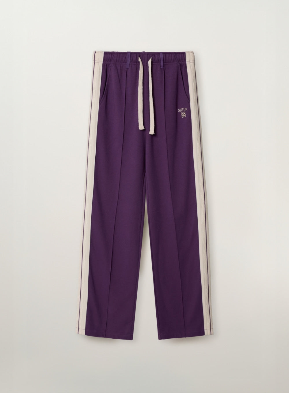 [satur] (W) Lawton Lining Track Pants - Purple
