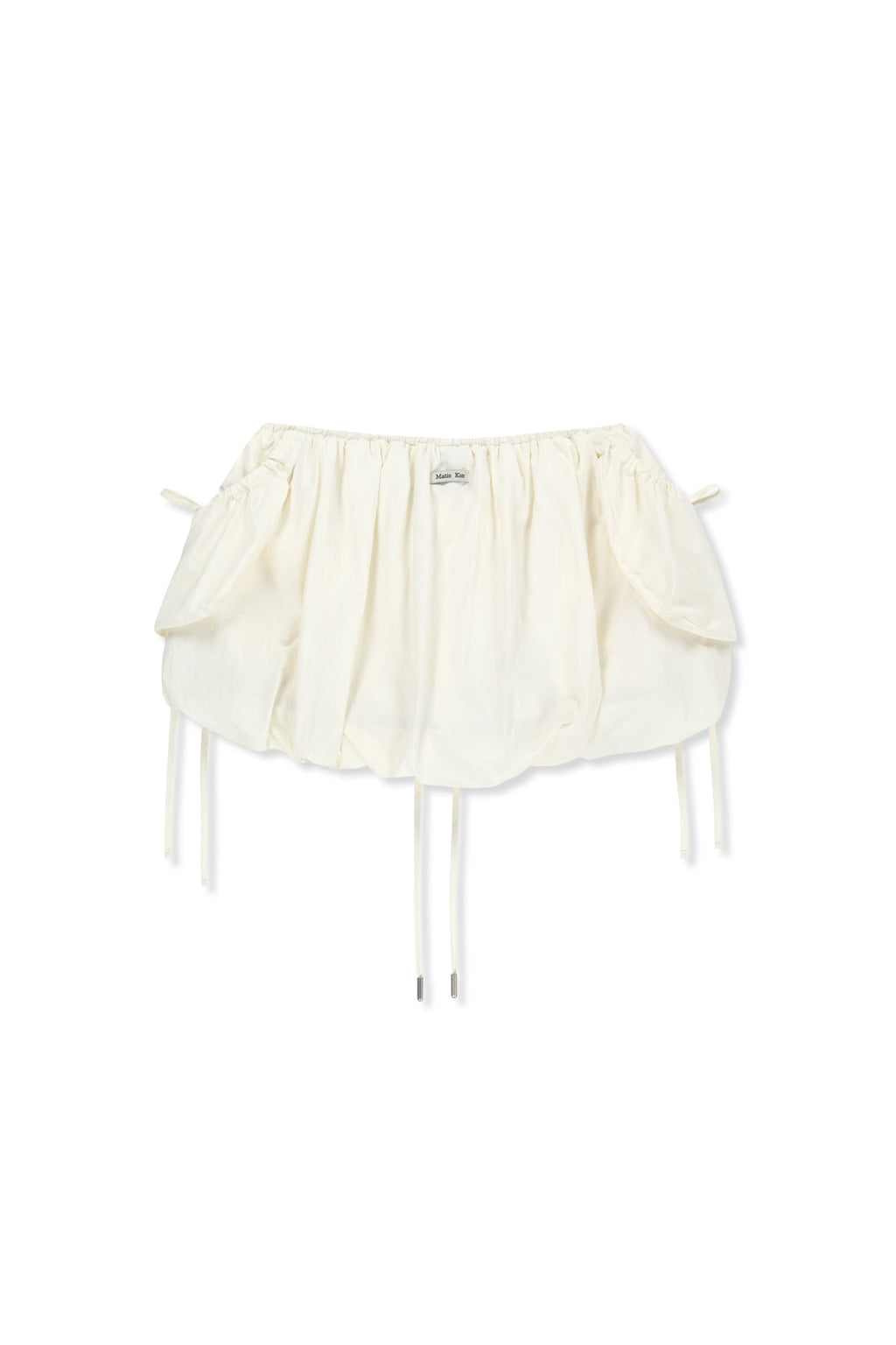 Matinkim Strap Detail Ballon Skirt IN Ivory