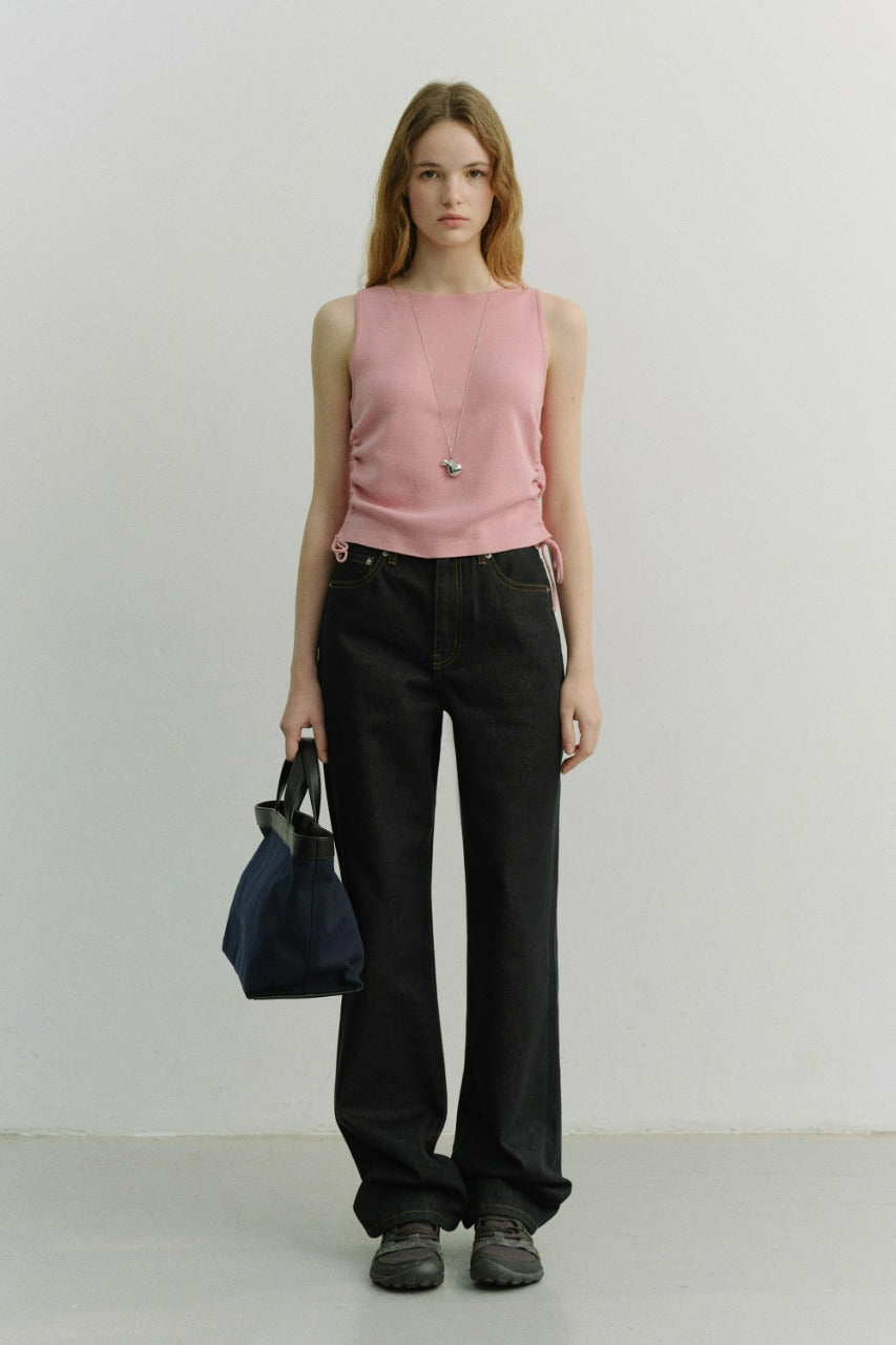 Dunst Layering Knit Top Pink