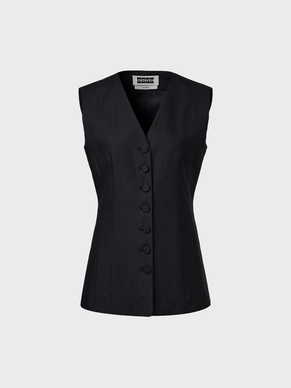 EENK Classic Tailored Vest - Black