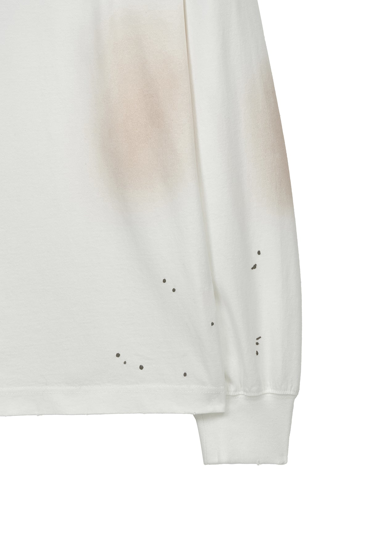 [matinkim] VINTAGE WASHED LOGO TOP IN IVORY