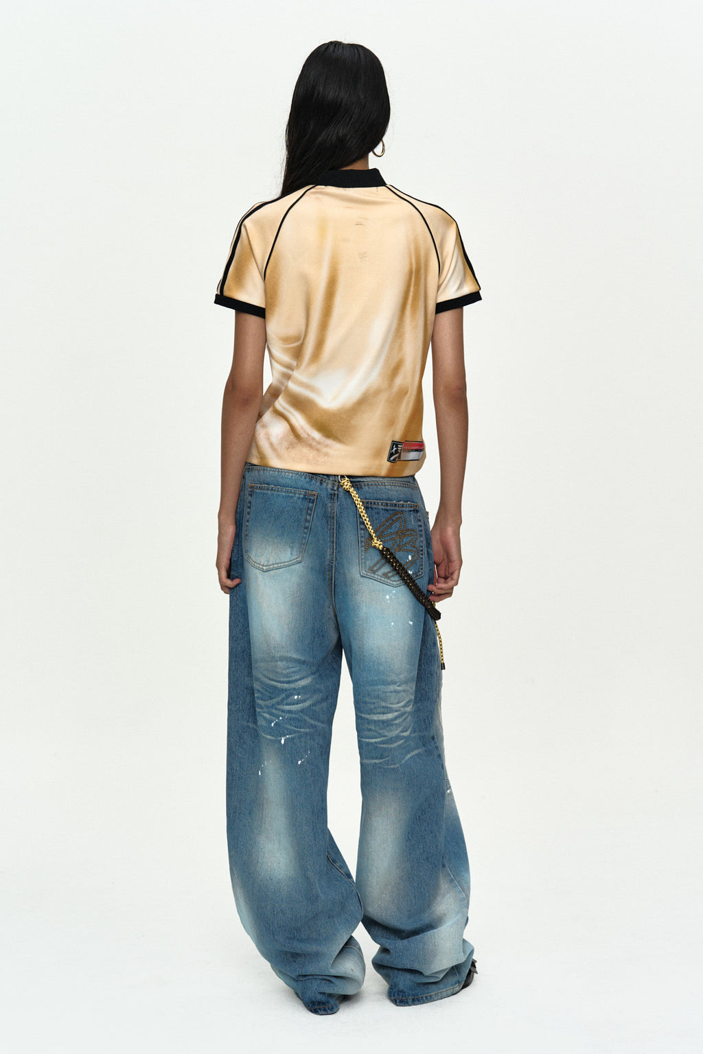 Andersson Bell Repair Loose-Fit Jeans