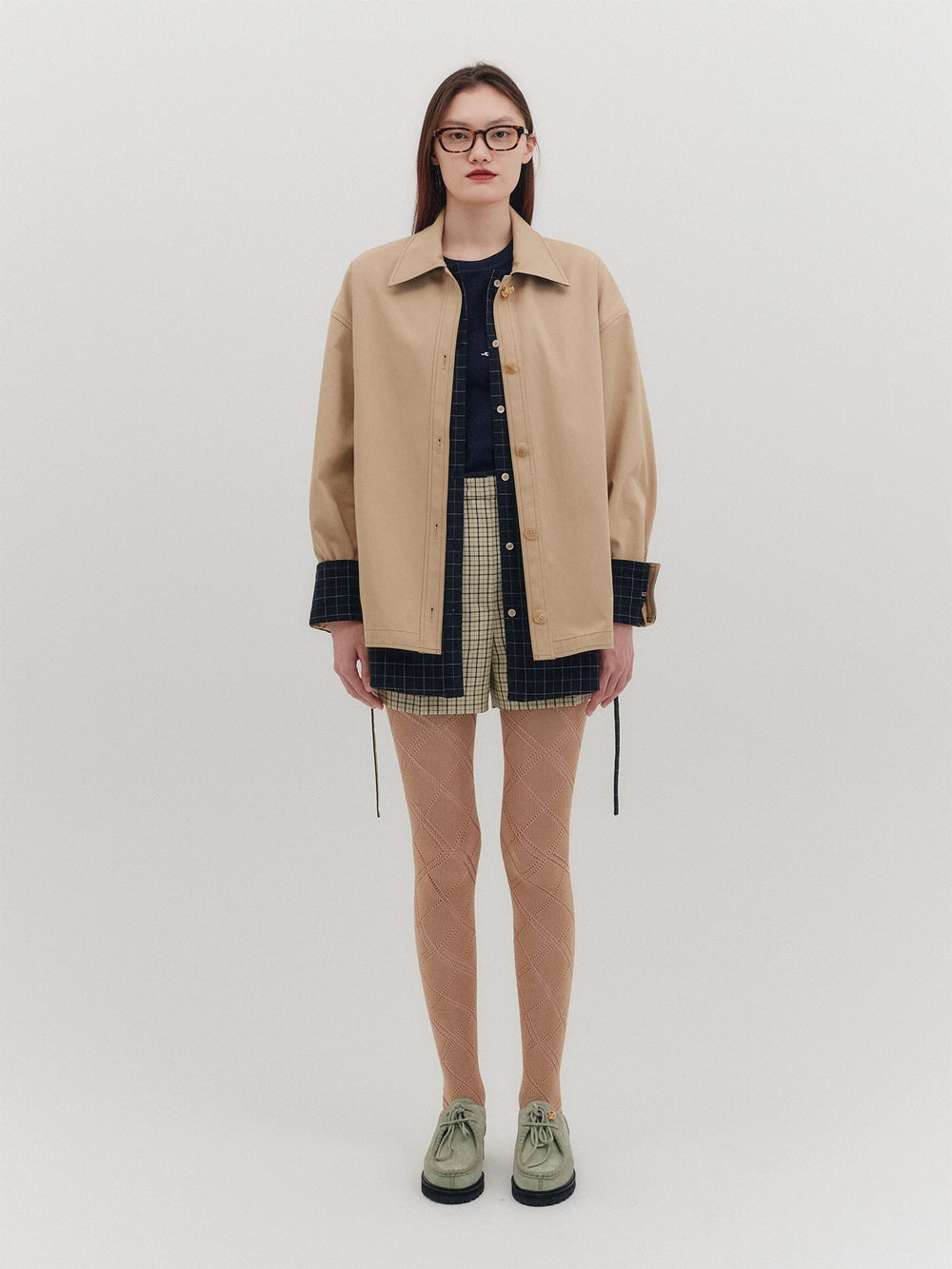 EENK Layered Jacket - Camel