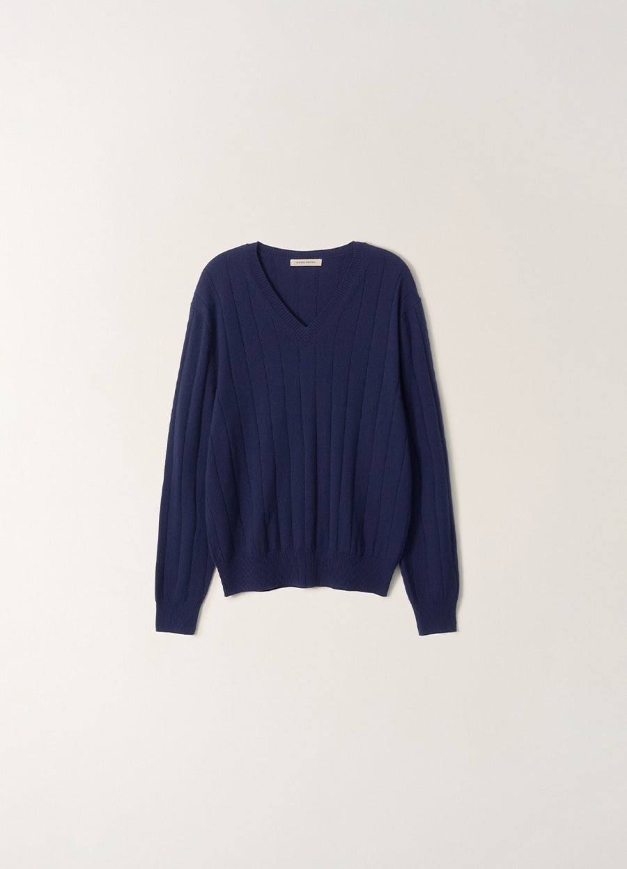 Nothing Written Almot wool knit (Navy)