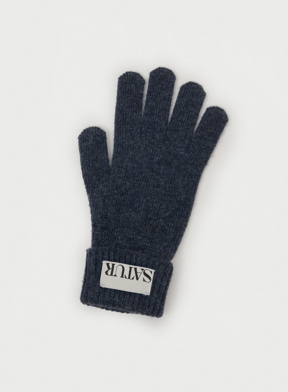 [satur] Verona Knit Gloves - Indigo