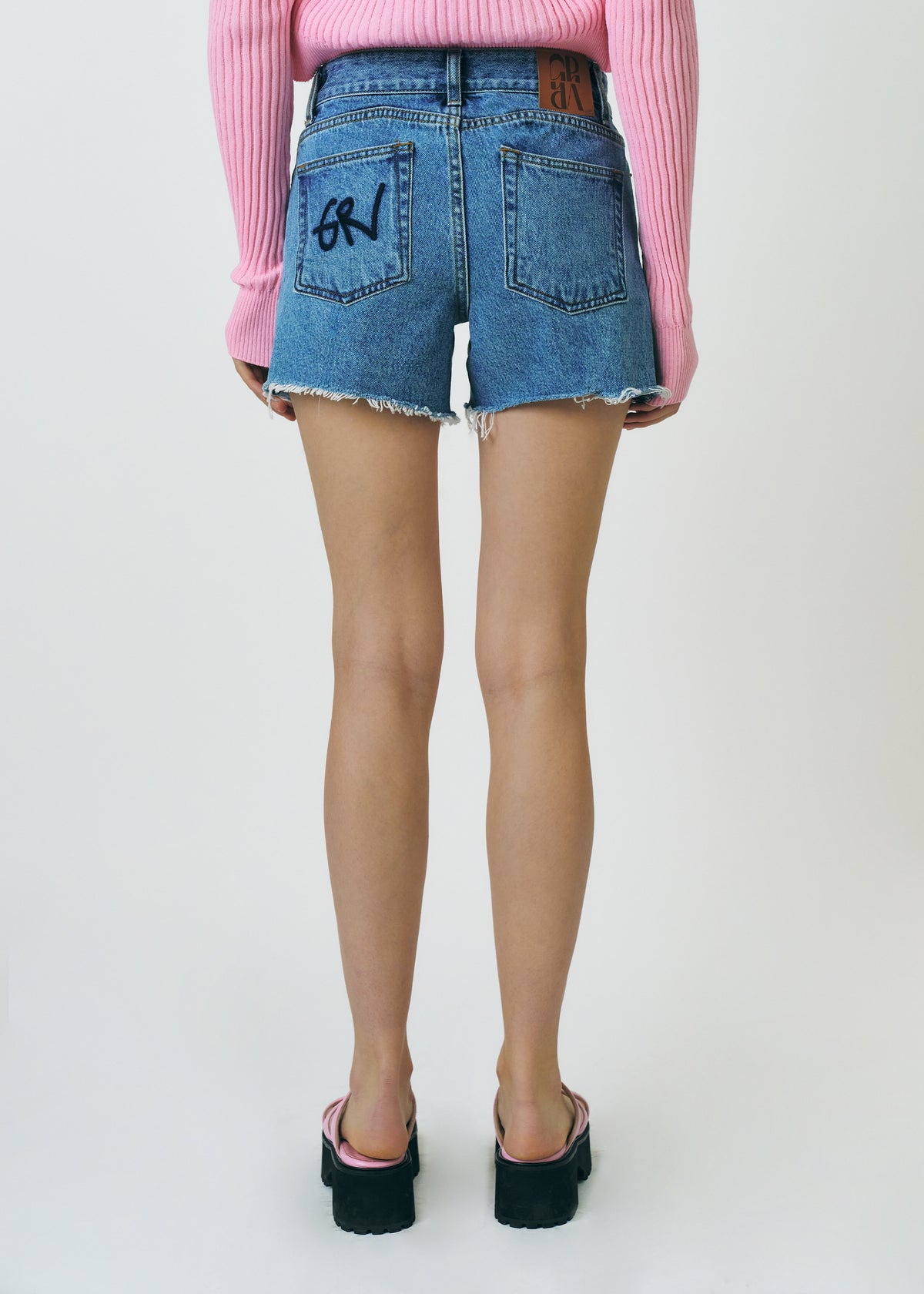 Grove Greed Denim Pants Blue