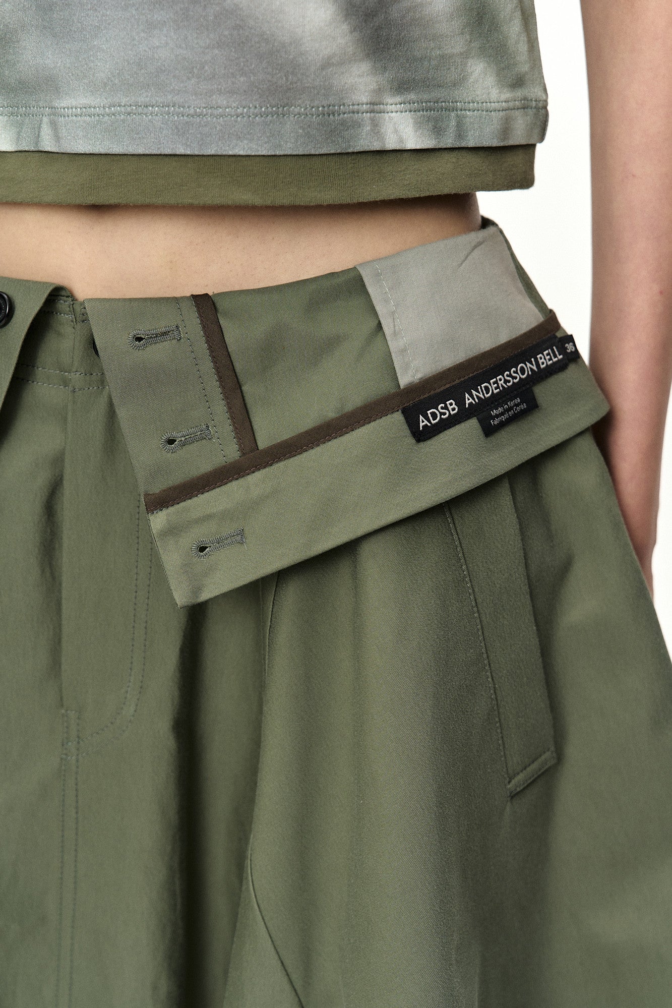 Andersson Bell Upside-Down Asymmetric Skirt